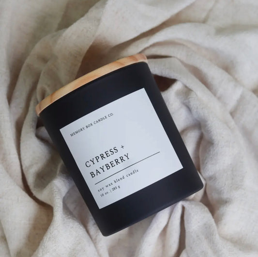 Cypress + Bayberry Candle