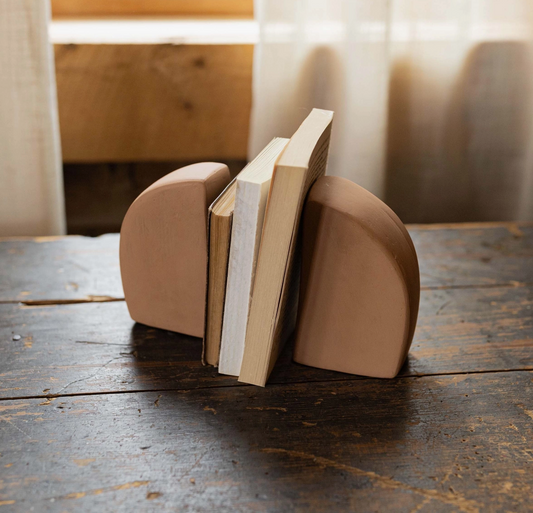 Colby Terracotta Book Ends