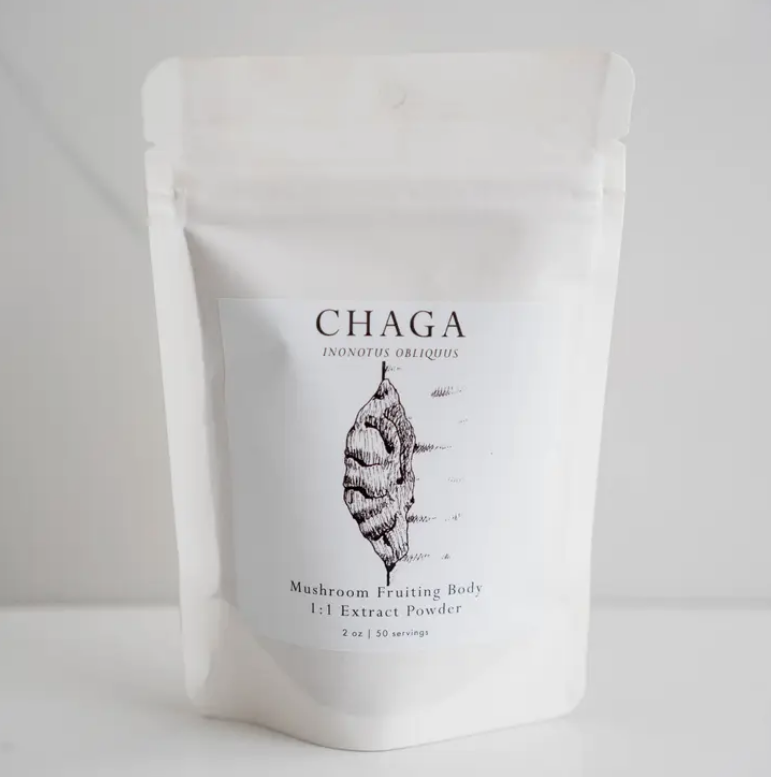 Organic Chaga Mushroom Powder (2oz)