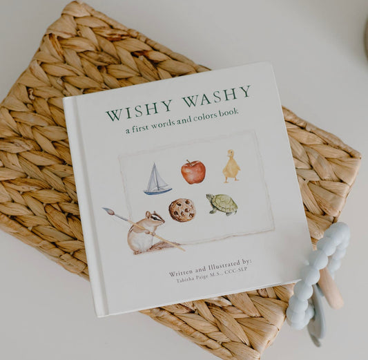 Wishy Washy - First Words and Colors Book